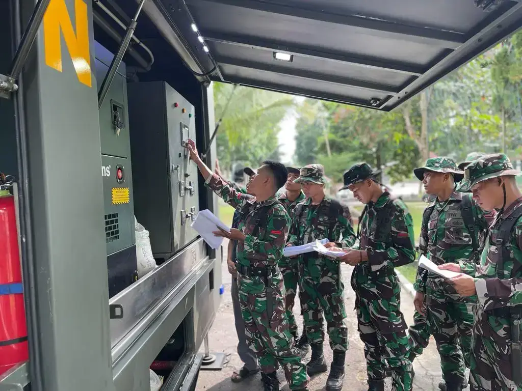 mobile water treatment, kebencanaan, darurat, sdisaster, bencana alam