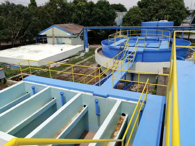 clarifier, recycle water