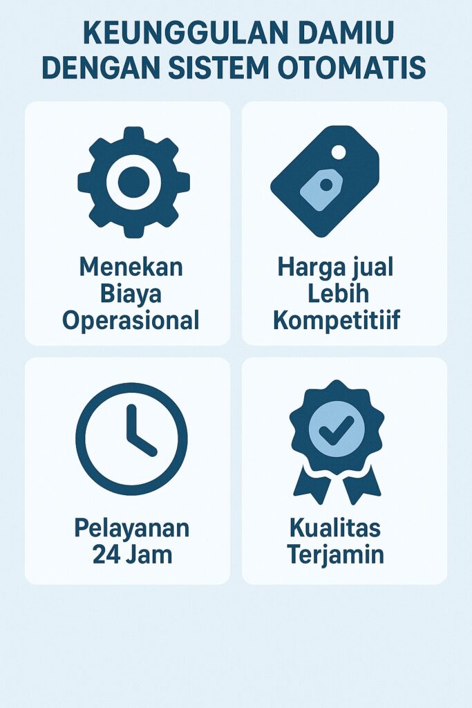 keunggulan depot isi ulang otomatis, vending machine